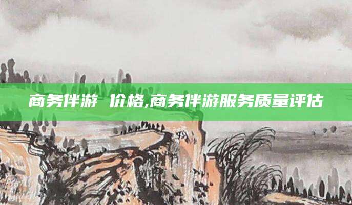 广水商务伴游 价格,商务伴游服务质量评估