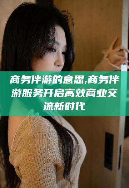 广水商务伴游的意思,商务伴游服务开启高效商业交流新时代